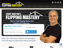 Tablet Screenshot of flippingmastery.com